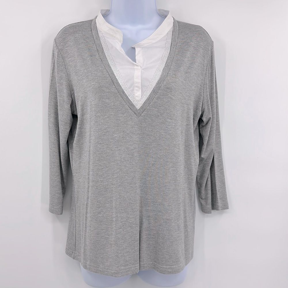 Hubert Gasser Sweater. Blouse Sz M‎ Made in Italy